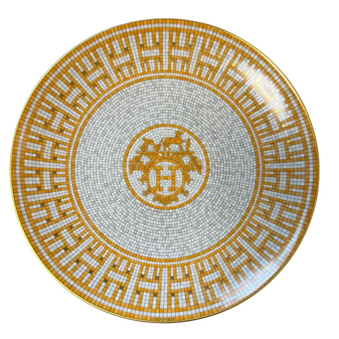 エルメス　HERMES モザイク ヴァンキャトル デザートプレート 21cm