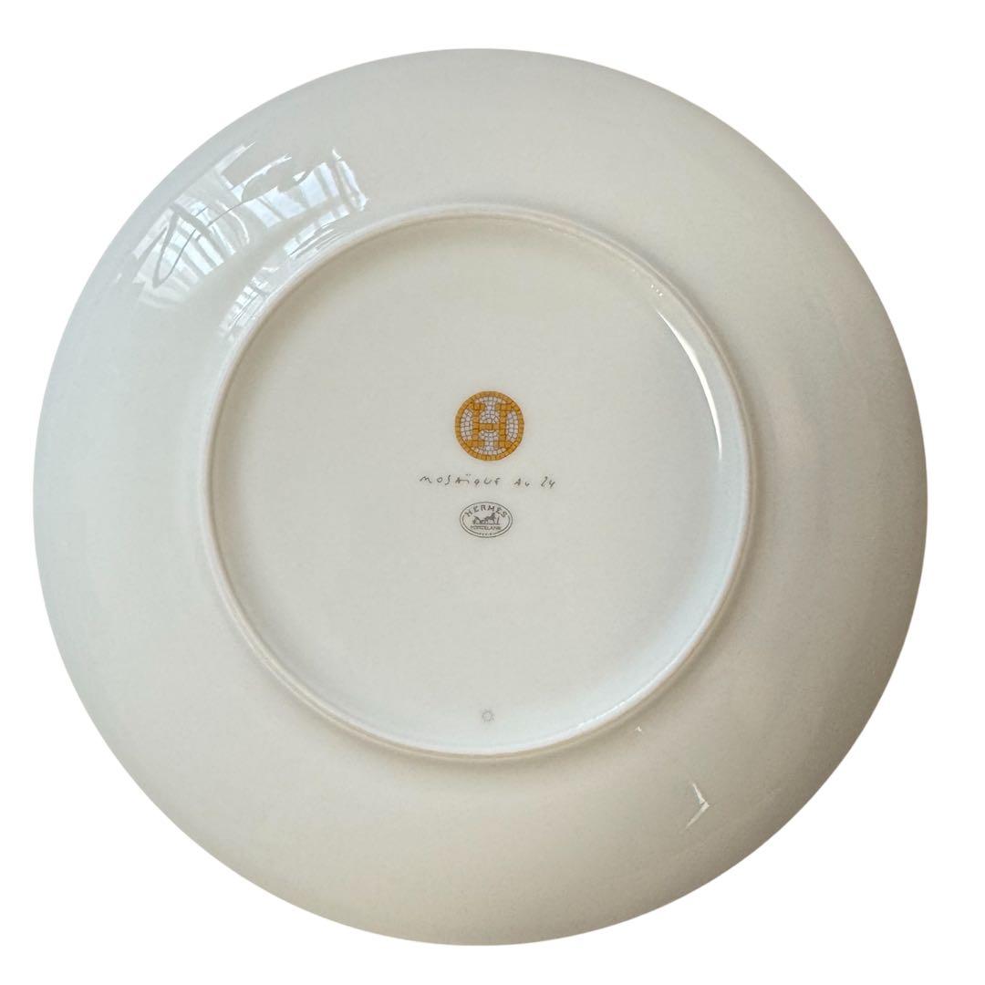 エルメス　HERMES モザイク ヴァンキャトル デザートプレート 21cm