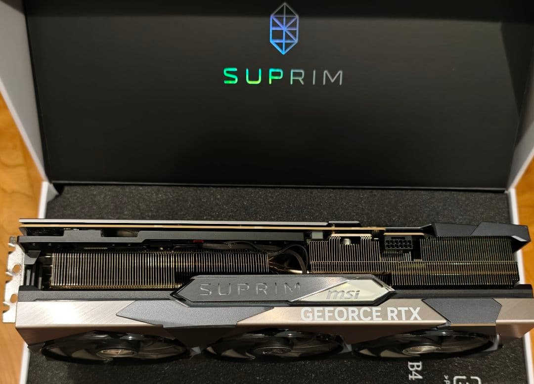 【美品】MSI SUPRIM X RTX4090 付属品完備