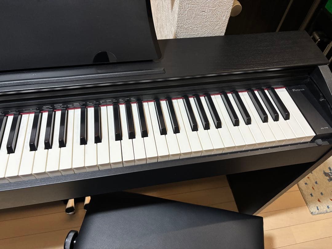 美品！フルセット CASIO PX-770 電子ピアノ 2023年製