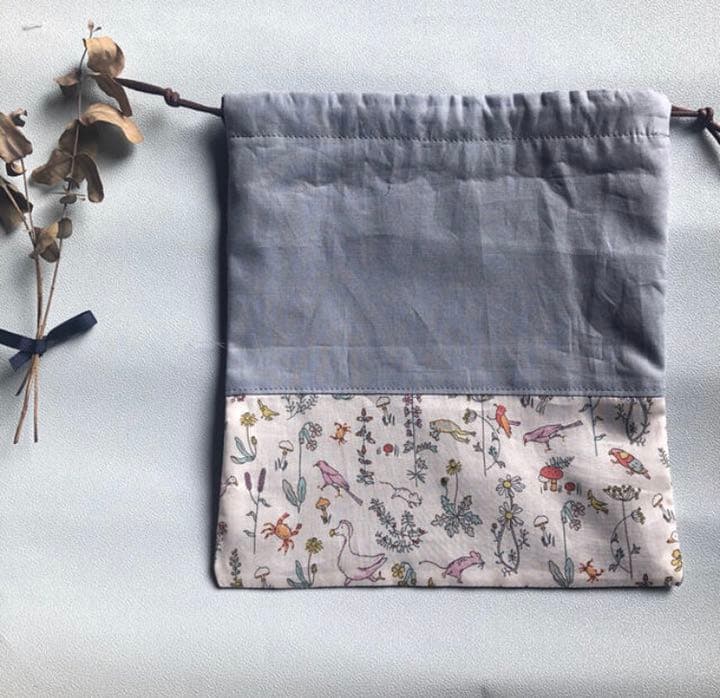 【handmade】巾着袋S