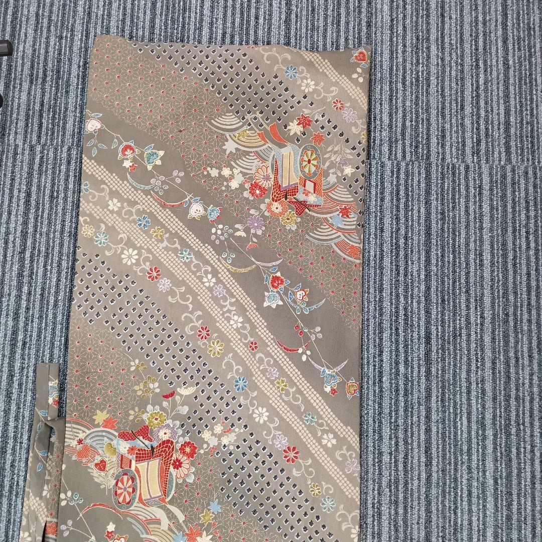 ♢B53 三味線 弦楽器 和楽器 胴掛け 収納袋付 破損あり 現状品