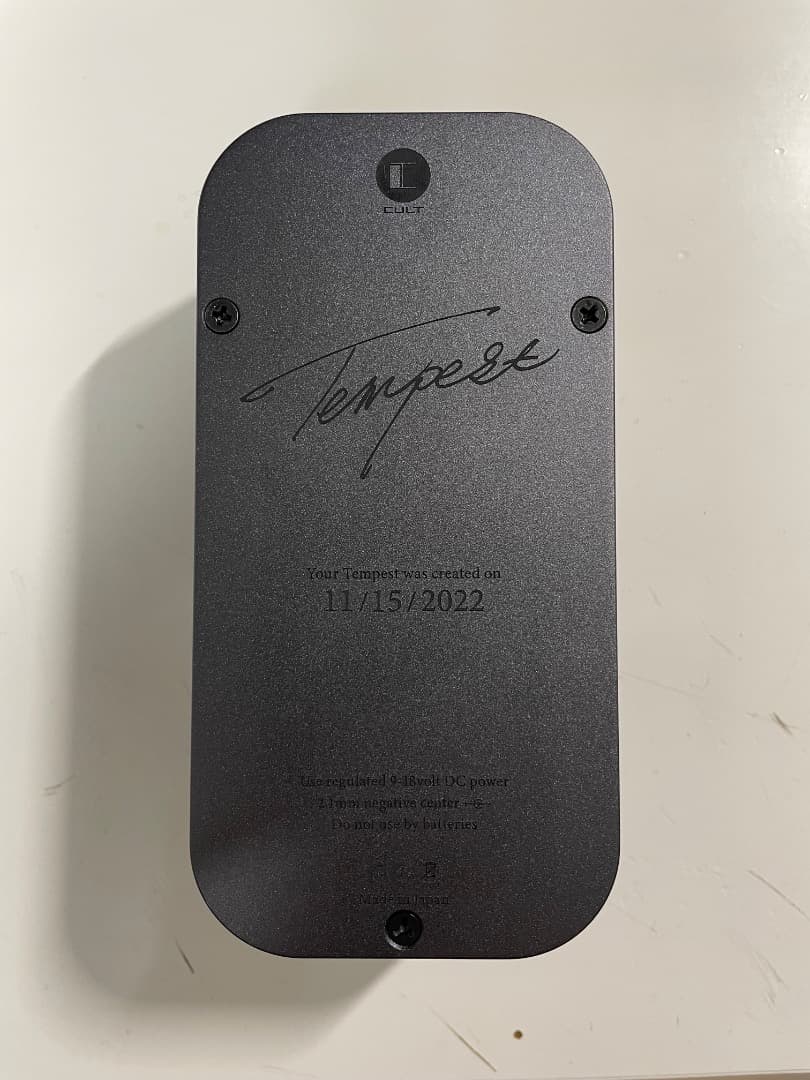 CULT Tempest 初期ロット 未使用