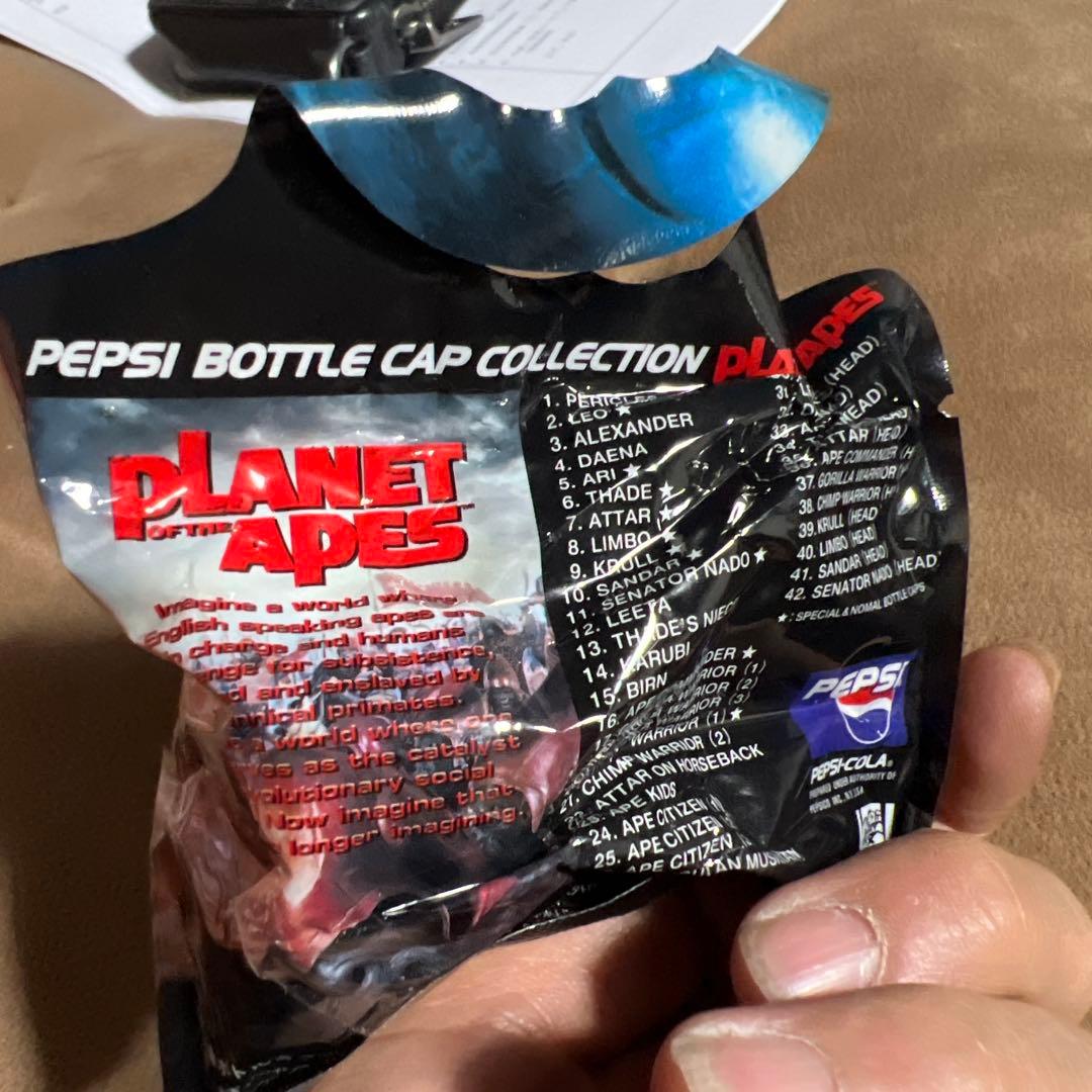 PLANET OF APES ボトルキャップ　ペプシ　80個　⑤