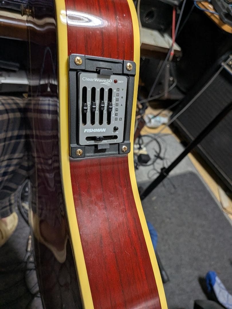 CS90？ホールカバー改造 fishmanプリ他改造多数！　調整済は動画！