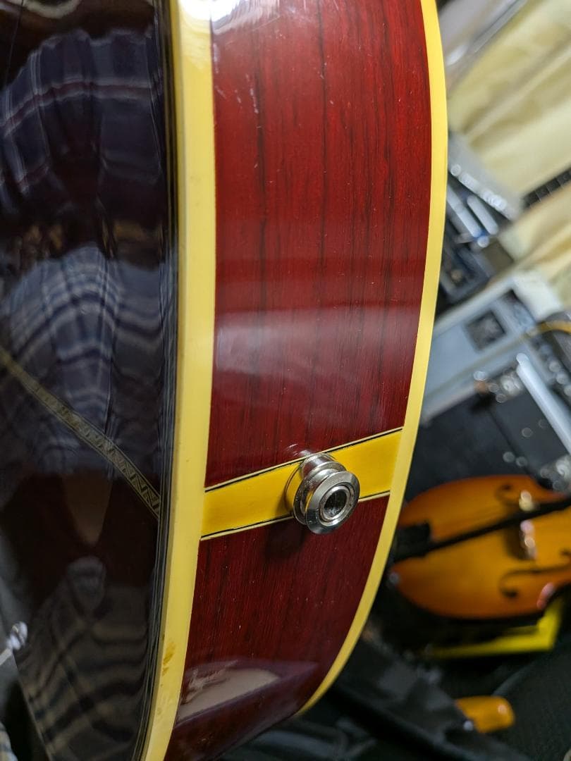 CS90？ホールカバー改造 fishmanプリ他改造多数！　調整済は動画！