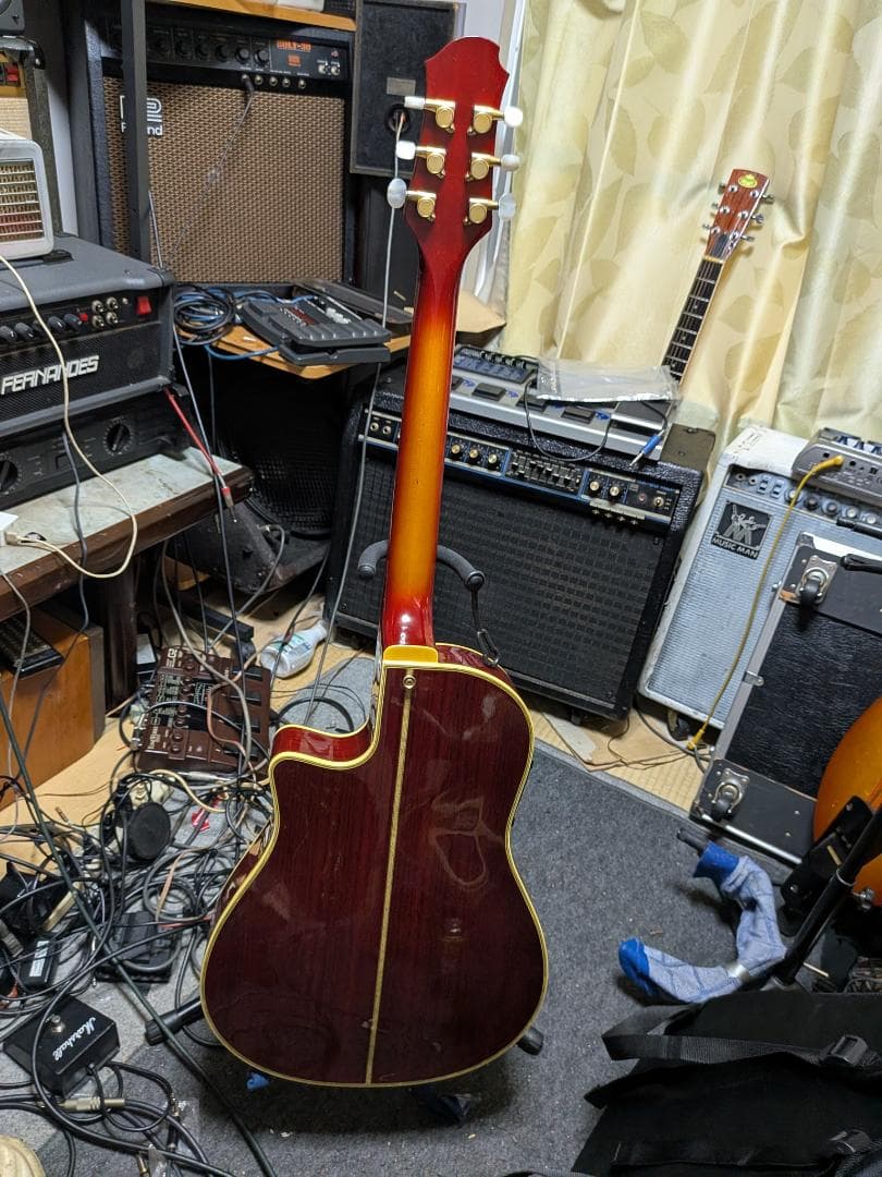 CS90？ホールカバー改造 fishmanプリ他改造多数！　調整済は動画！