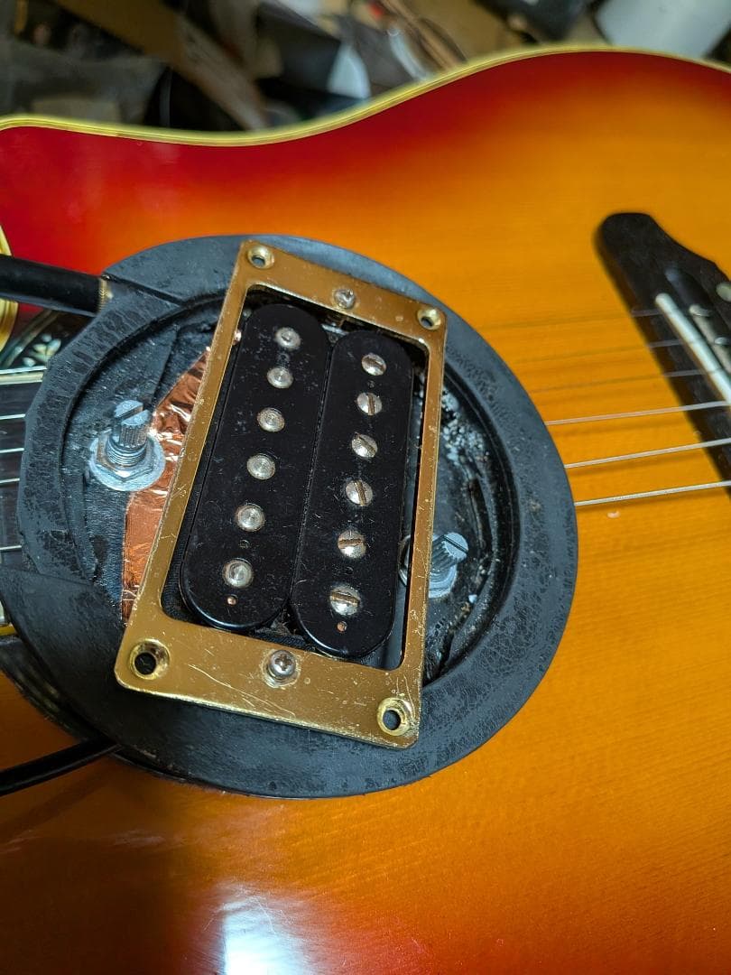 CS90？ホールカバー改造 fishmanプリ他改造多数！　調整済は動画！