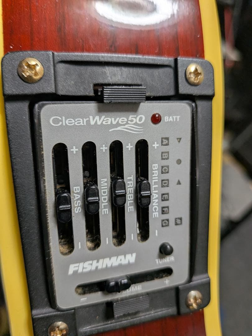 CS90？ホールカバー改造 fishmanプリ他改造多数！　調整済は動画！