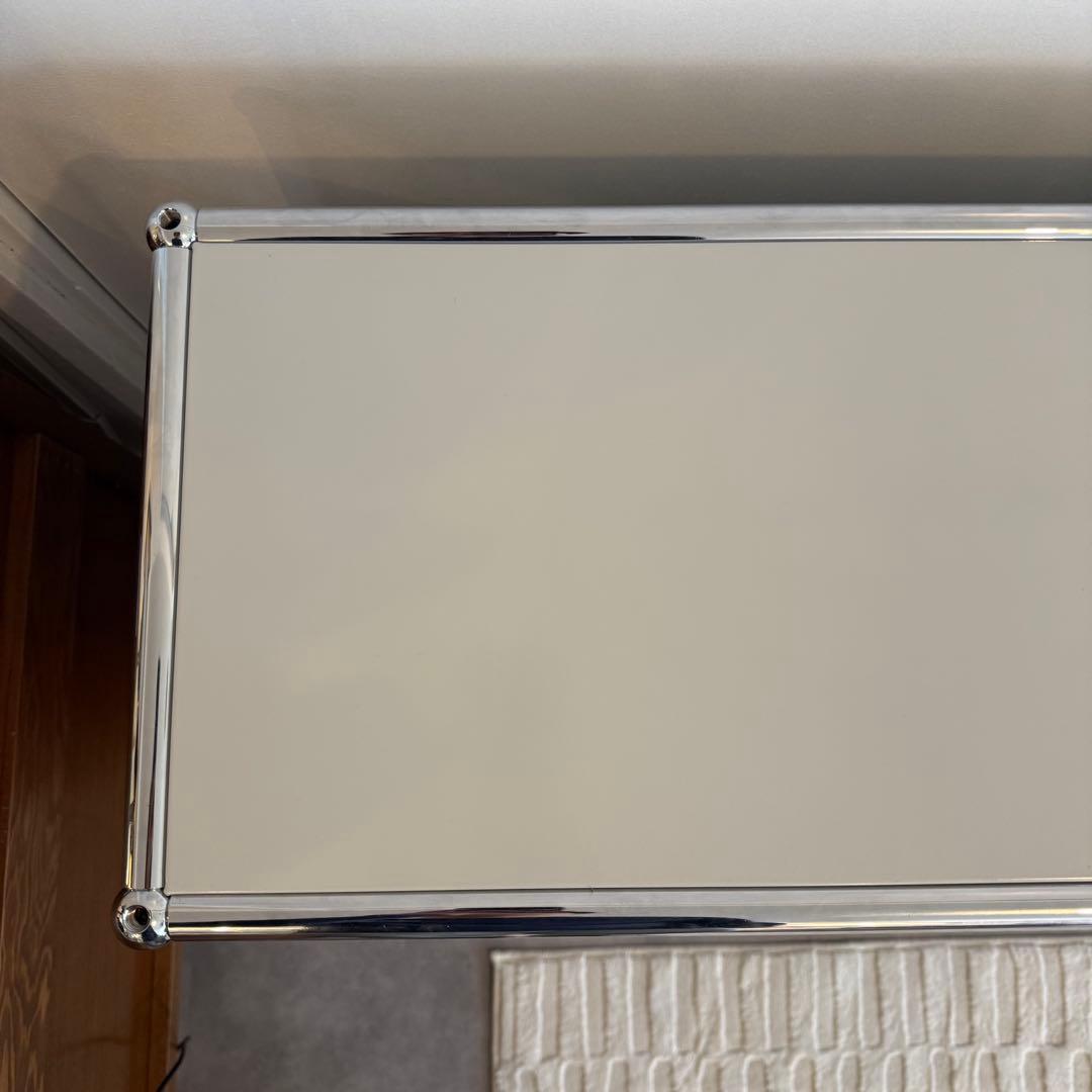 【美品】USMハラー 2列2段 ライトグレー マットシルバー 奥行き25