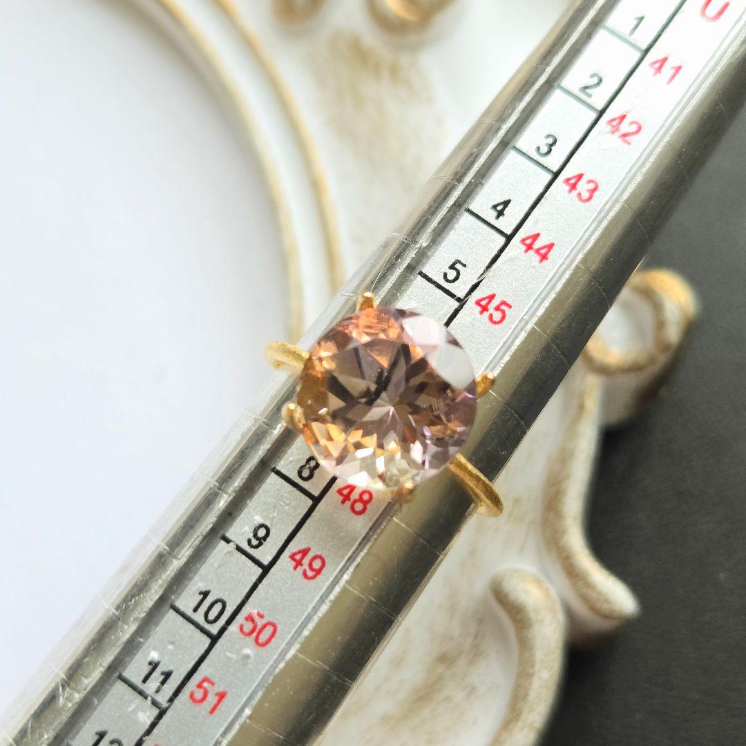 【一点物】アメトリン 18kgp リング 指輪 ✩.*˚天然石