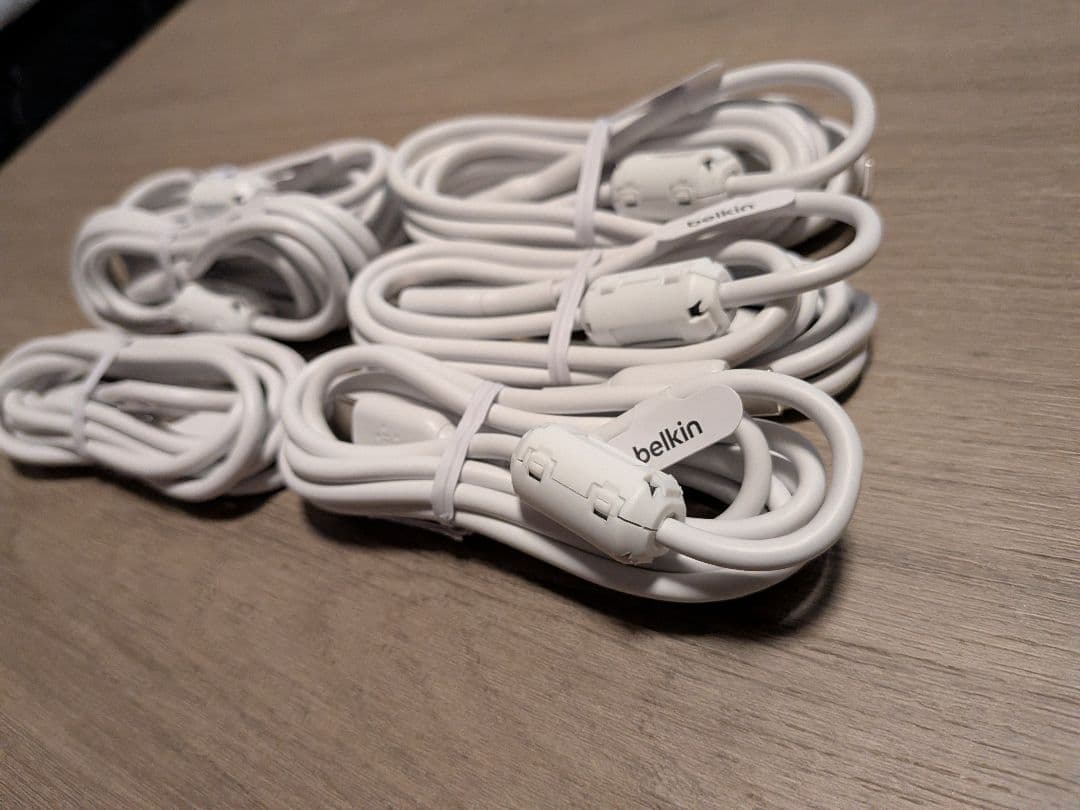 Belkin 1.5m CtoC 6点セット 箱無し 付属品