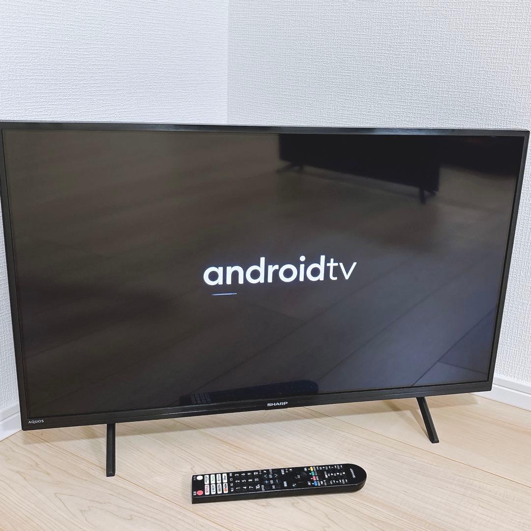 ★初期化済★2024年製 32インチ液晶シャープAndroidテレビ ネット動画
