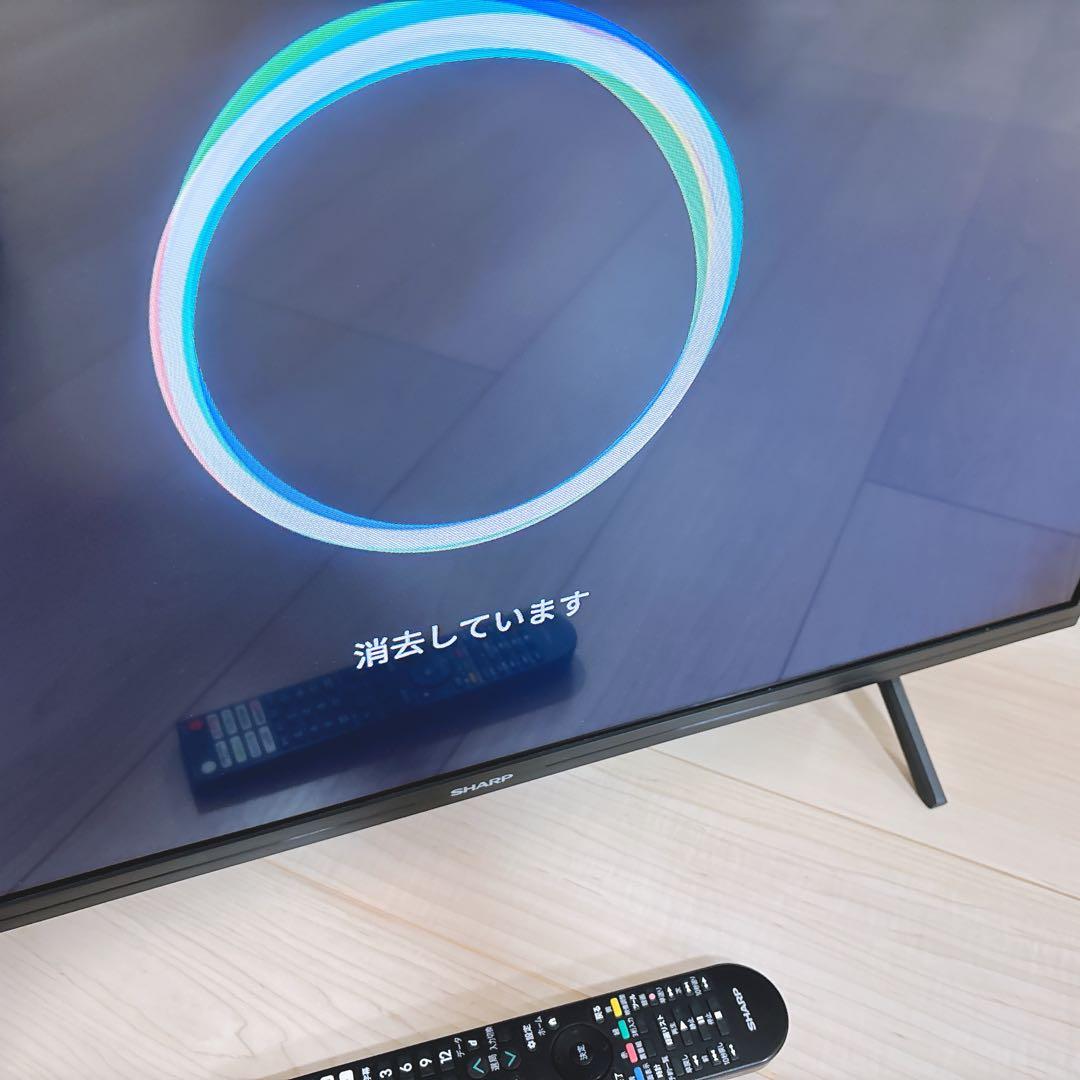★初期化済★2024年製 32インチ液晶シャープAndroidテレビ ネット動画