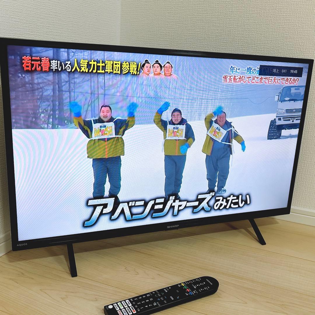 ★初期化済★2024年製 32インチ液晶シャープAndroidテレビ ネット動画