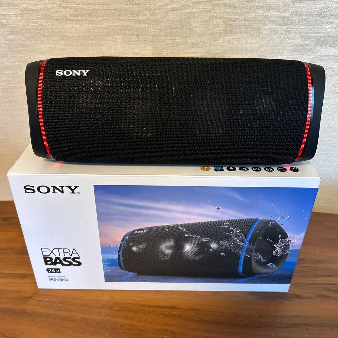 【匿名配送】SONY EXTRA BASS SRS-XB43 Bluetooth