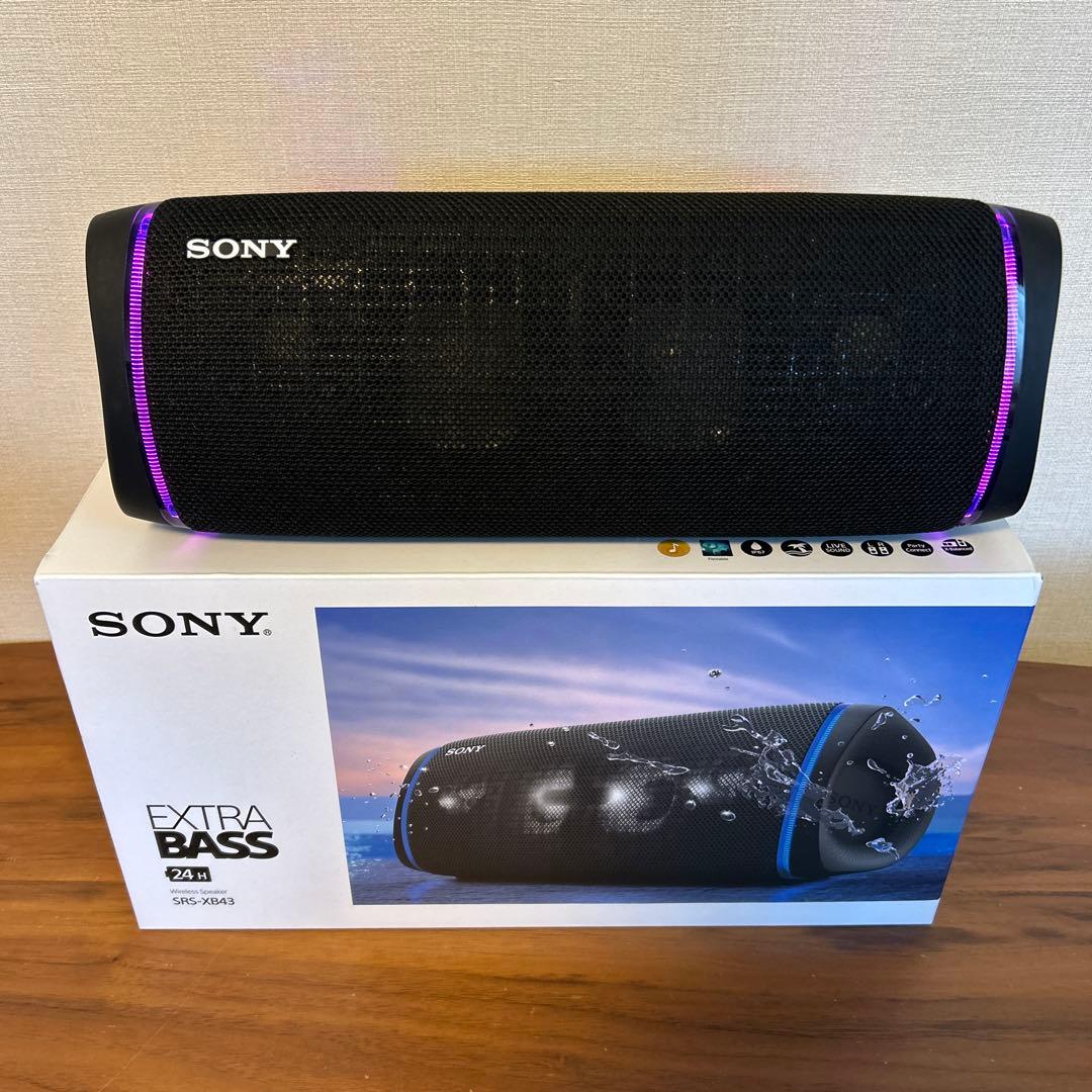 【匿名配送】SONY EXTRA BASS SRS-XB43 Bluetooth