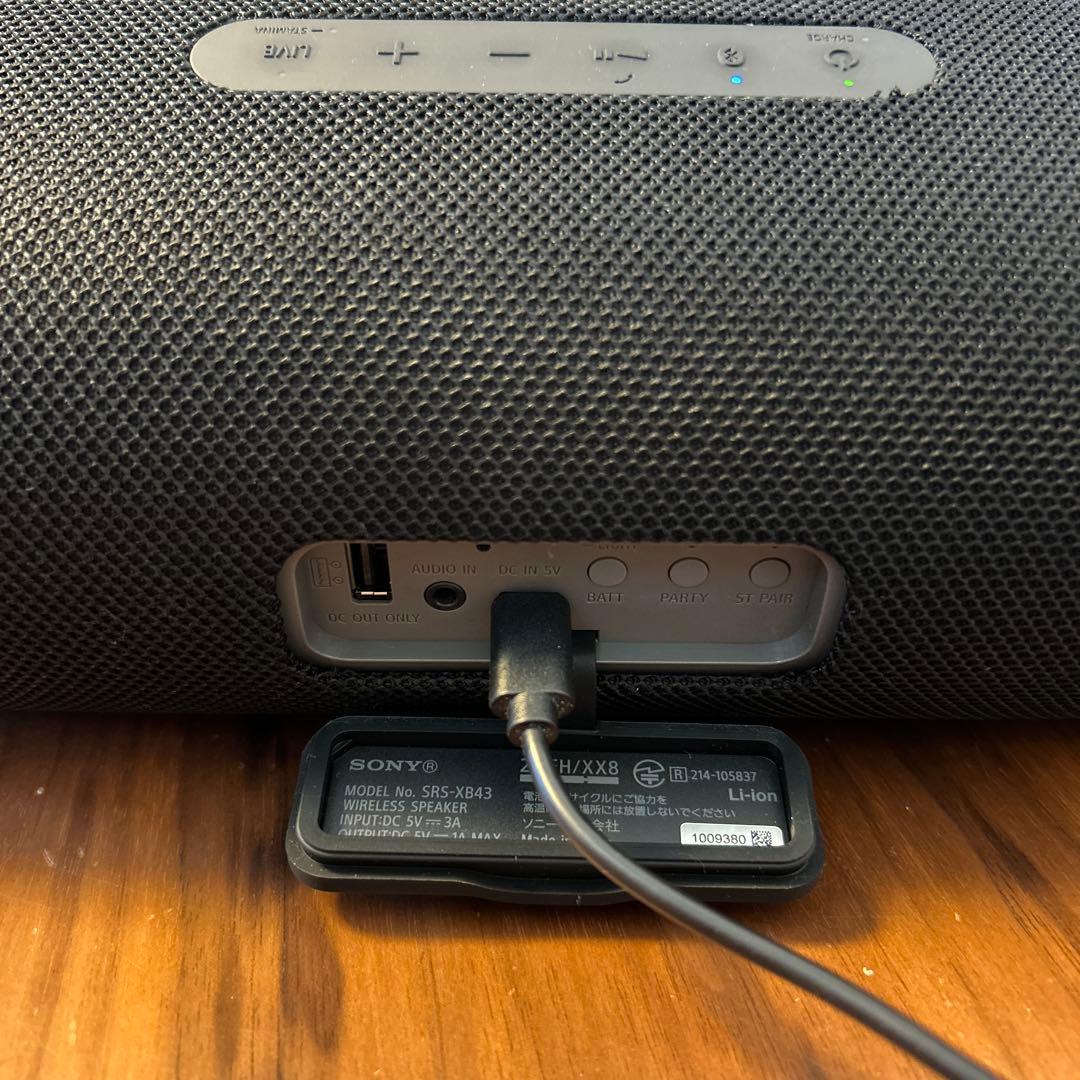 【匿名配送】SONY EXTRA BASS SRS-XB43 Bluetooth