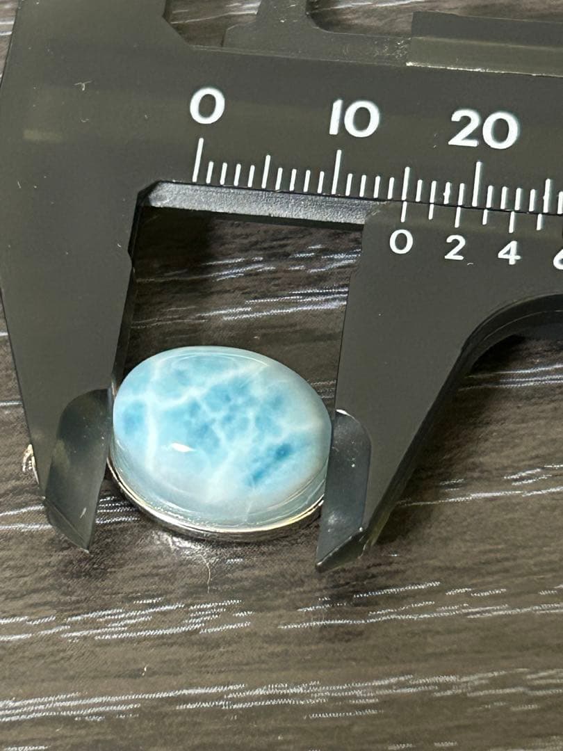 ラリマー オーバルペンダントトップ