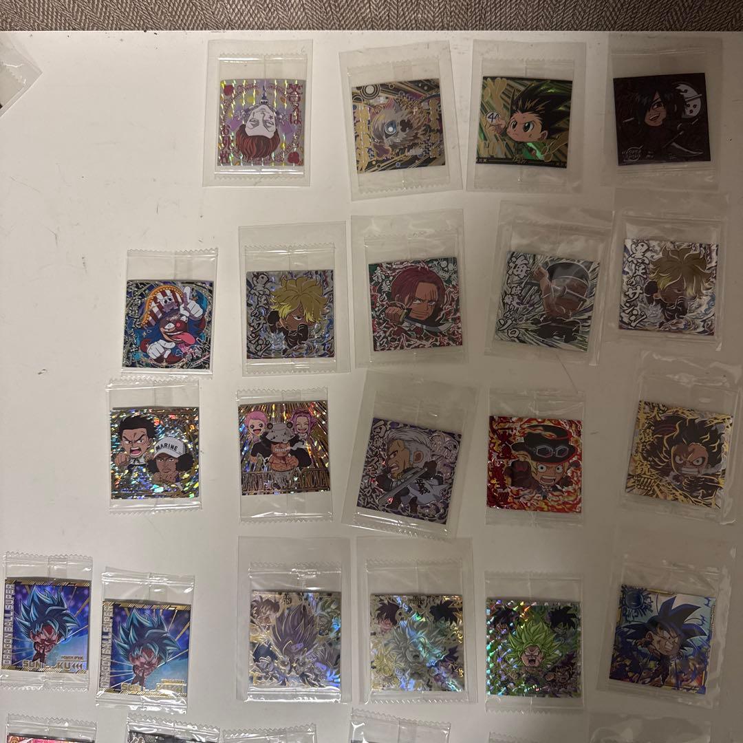 ウエハースシール NARUTO 呪術廻戦 ワンピース ドラゴンボール