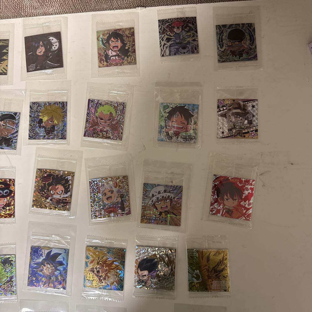 ウエハースシール NARUTO 呪術廻戦 ワンピース ドラゴンボール