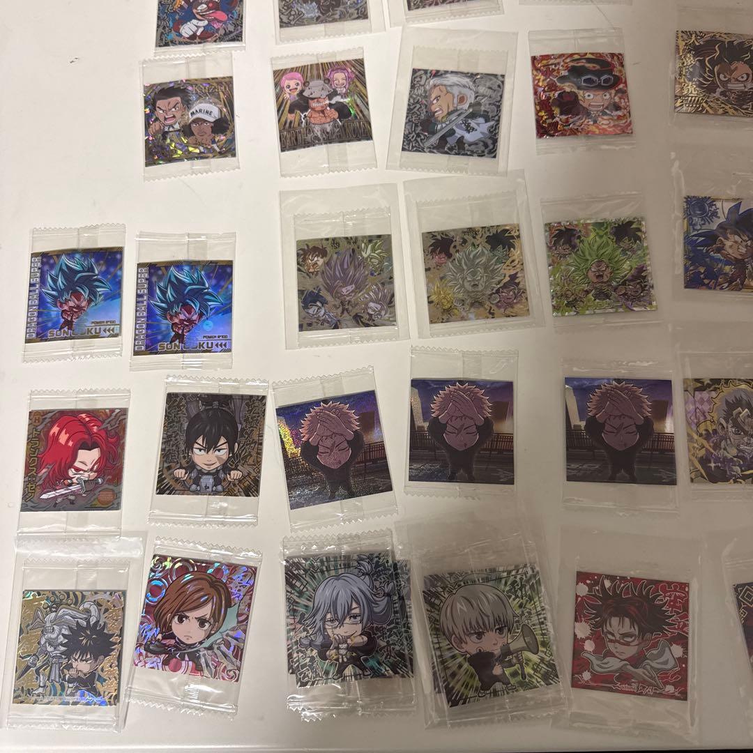 ウエハースシール NARUTO 呪術廻戦 ワンピース ドラゴンボール