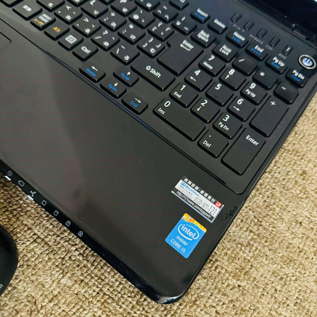 S323 NECノートパソコンi5メモリ8G高速SSDサクサクWindows11