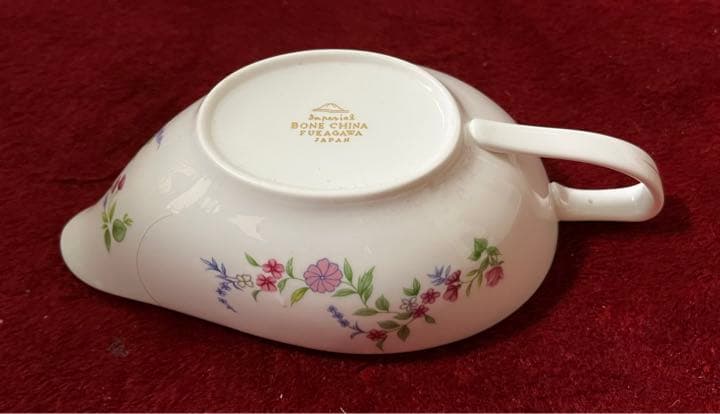 アンティーク　宮内庁御用達 深川製磁 インペリアル ミルクボート