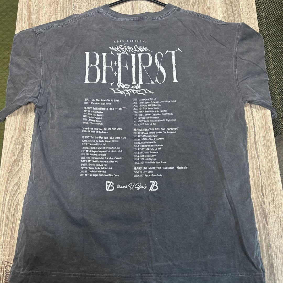 BE:FIRST グラフィックTシャツ ダークグレー