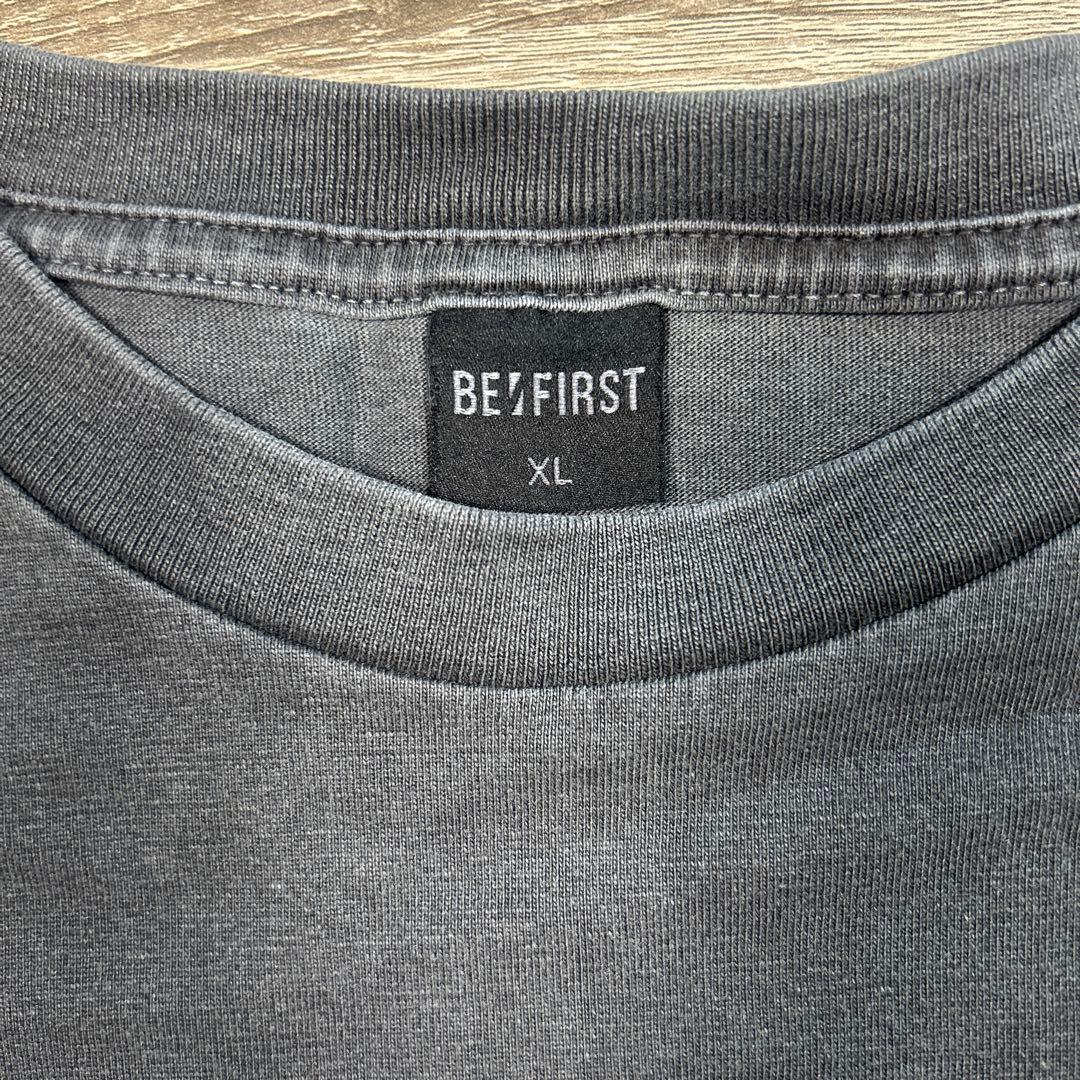 BE:FIRST グラフィックTシャツ ダークグレー