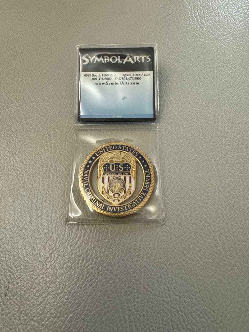米海軍犯罪捜査局（NCIS）極東本部　チャレンジ　ワッペン　セット