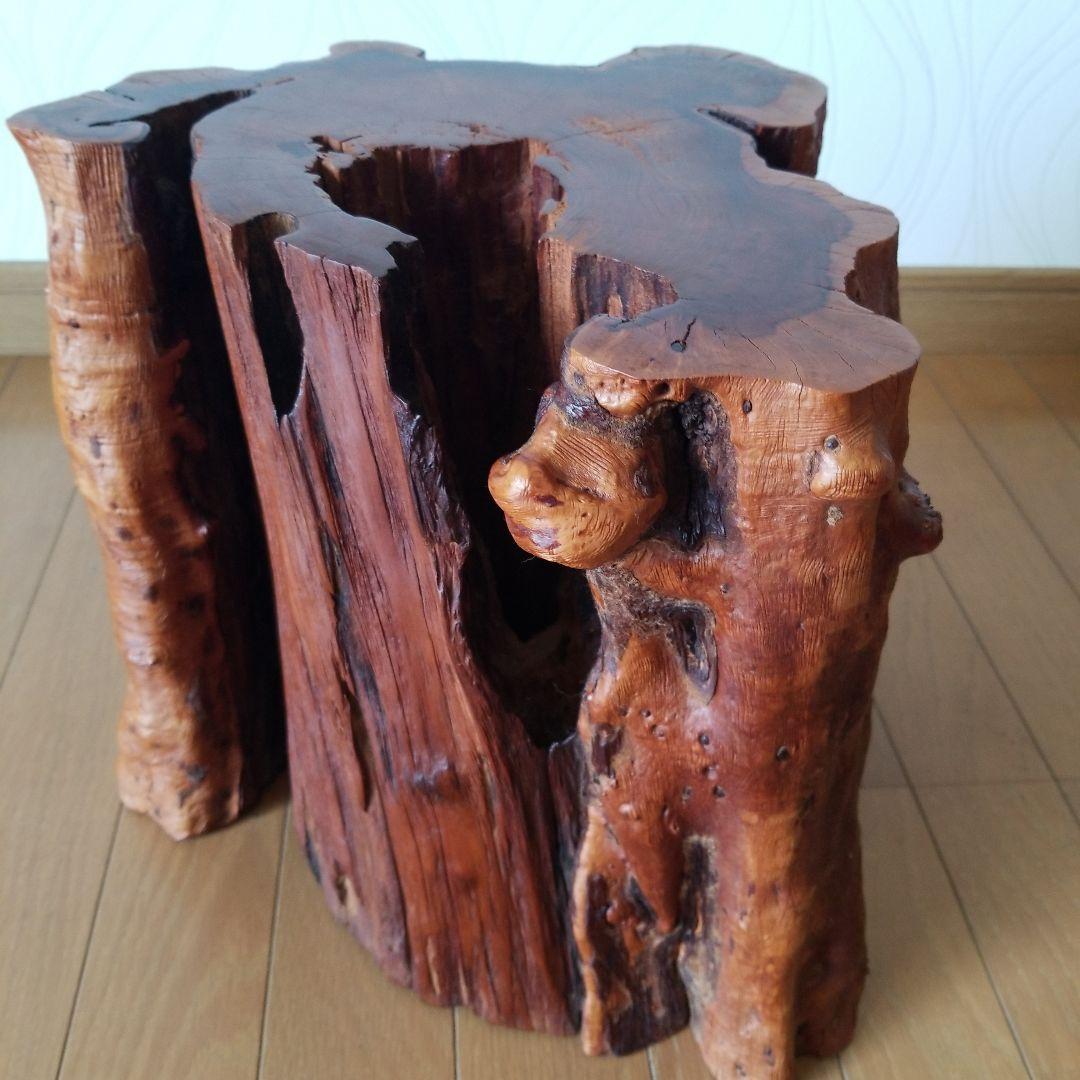 オブジェ置物　アート《ユーカリの古木》稀少！》