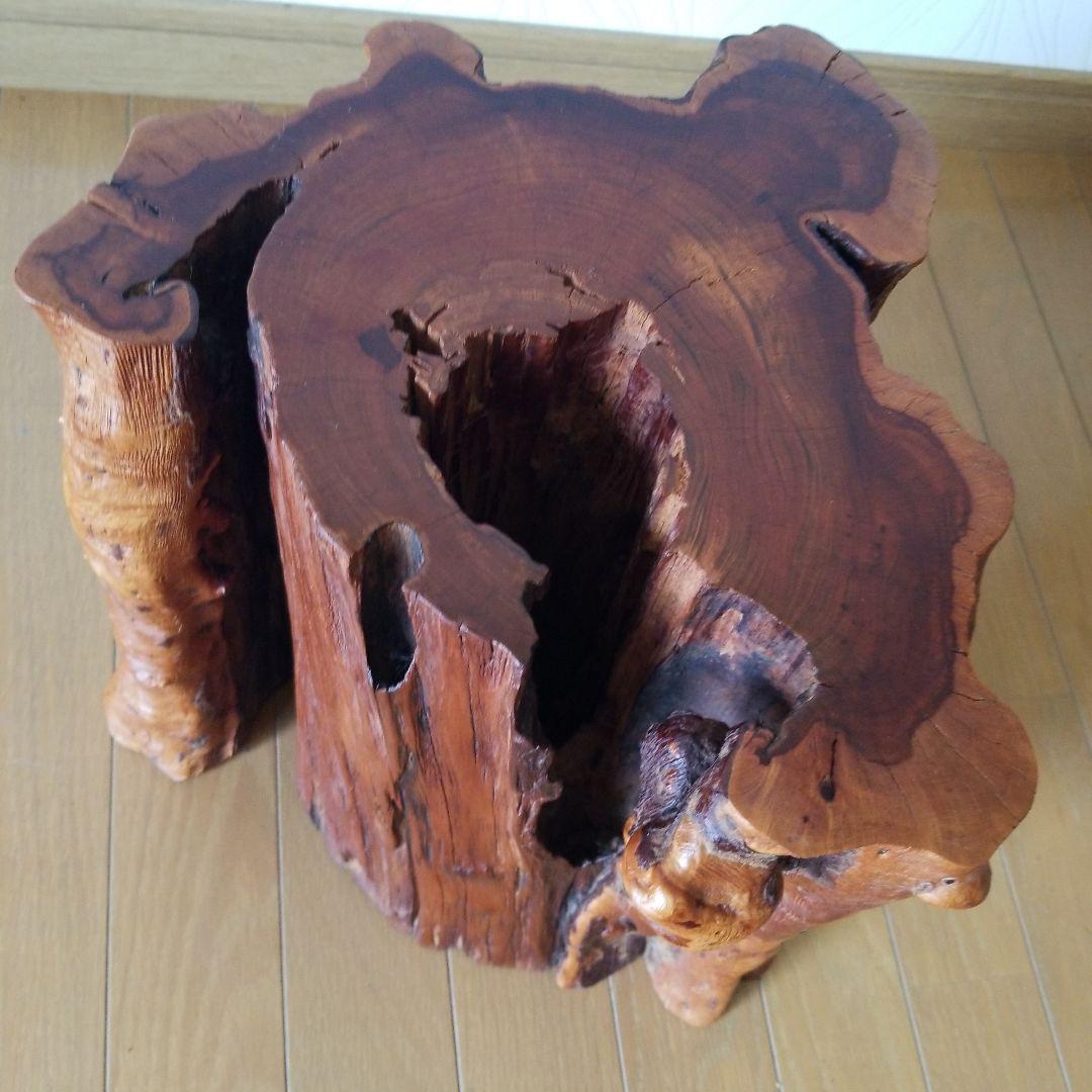 オブジェ置物　アート《ユーカリの古木》稀少！》