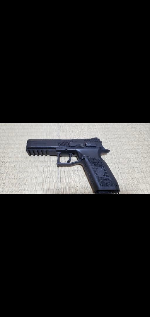 カーボネイト　CZ P09　ブラック　サファリランドホルスター　ガスブロ