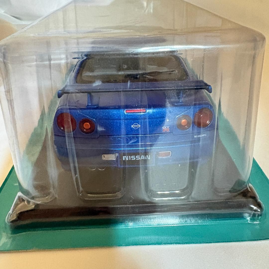 ◆アシェット 国産名車コレクション 日産スカイライン GT-R R34