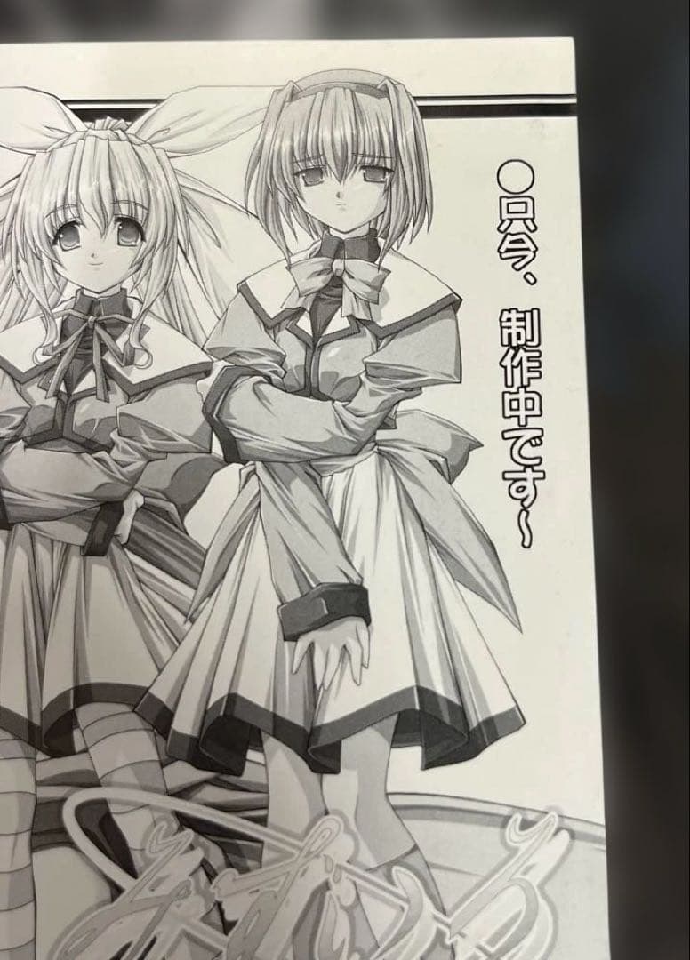 みずいろ 2000年 当時 チラシ フライヤー ねこねこソフト