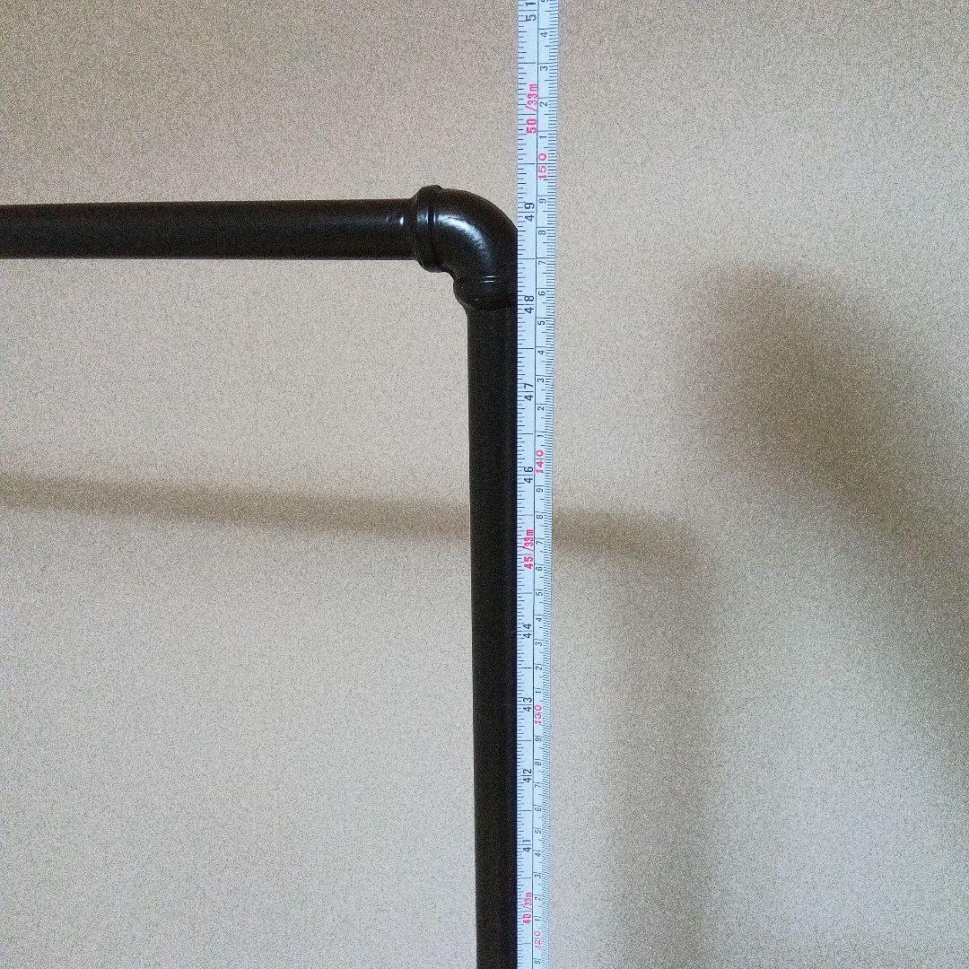 パイプハンガーラック 木製棚付き