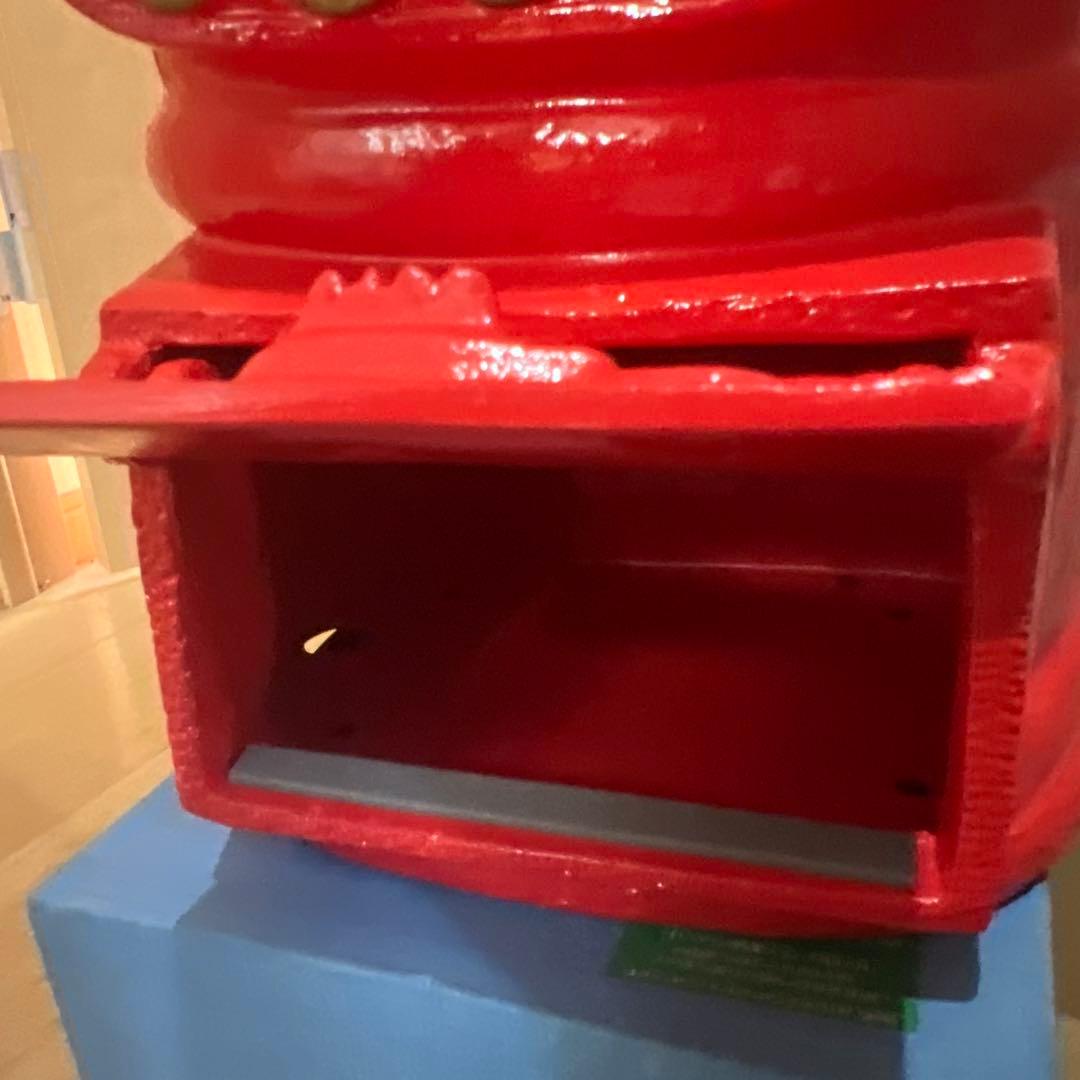 赤い郵便ポスト型置物 SANTOEI