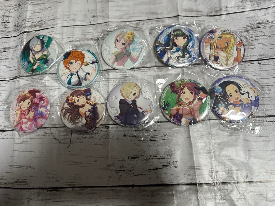 アイドルマスター　シンデレラガールズ　缶バッジセット　セガ