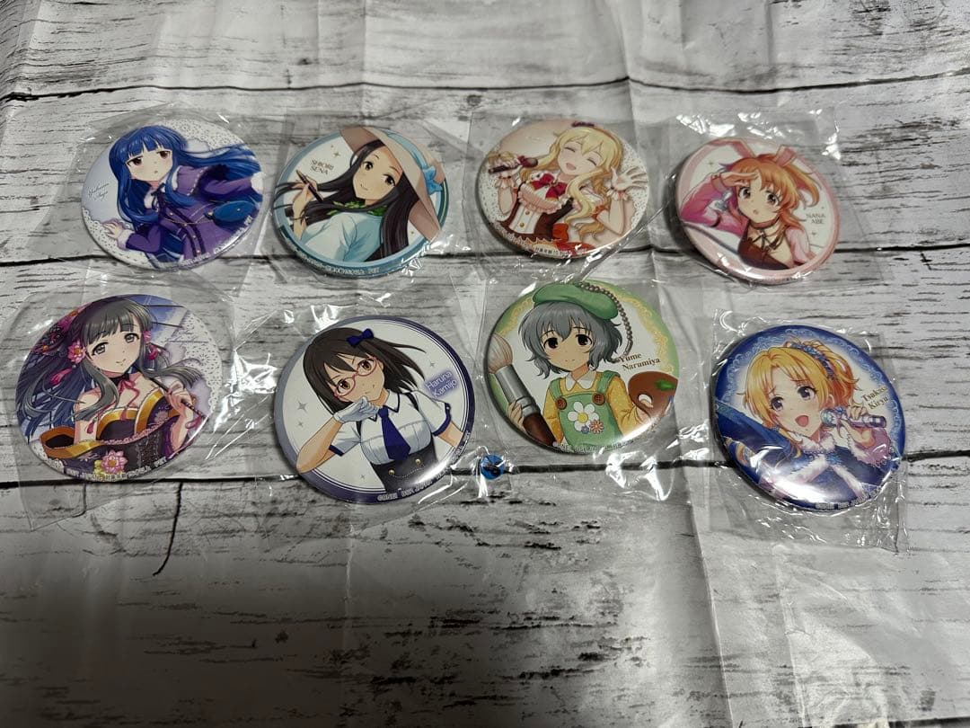 アイドルマスター　シンデレラガールズ　缶バッジセット　セガ