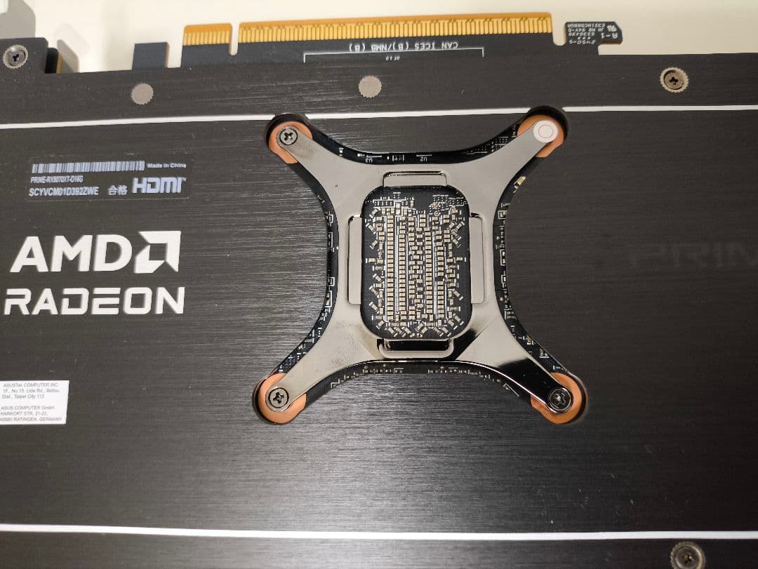 グラフィックボード・グラボ・ビデオカード asus prime radeon 9070xt