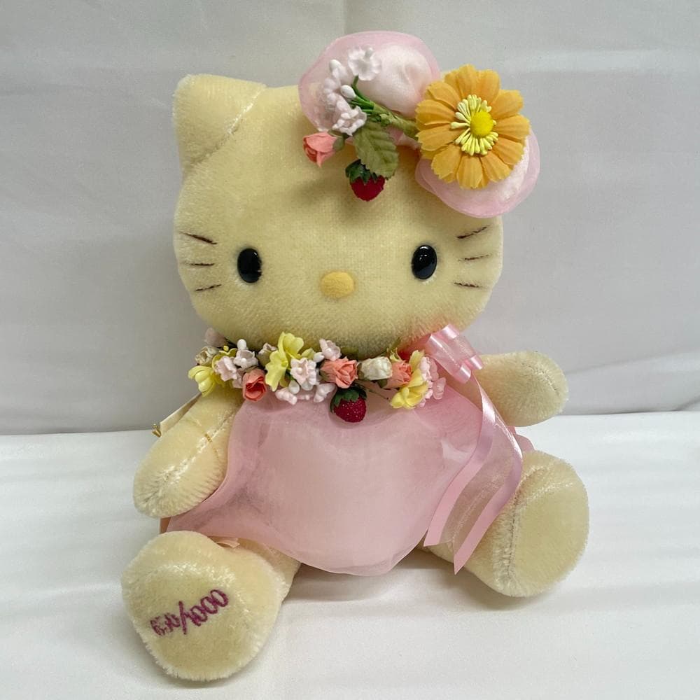 ◆サンリオ ハローキティ 25周年記念 モヘアドール 1000体限定 02042