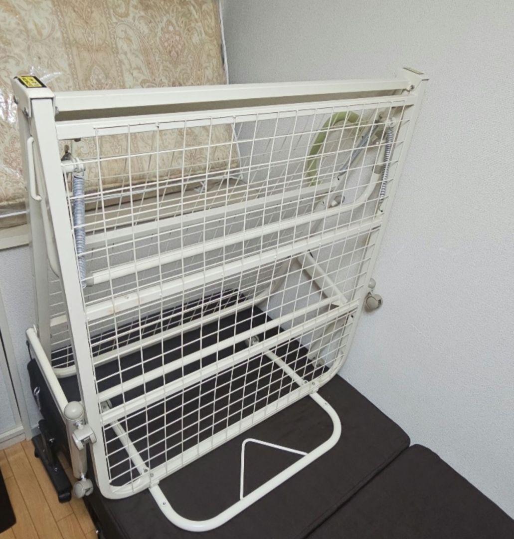折りたたみベッド シングルサイズ ホワイト