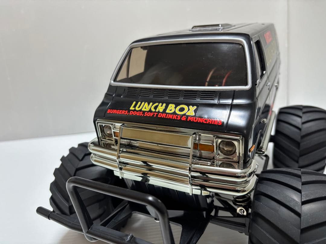 タミヤ ランチボックス BKエディションボディー＆タイヤホイール