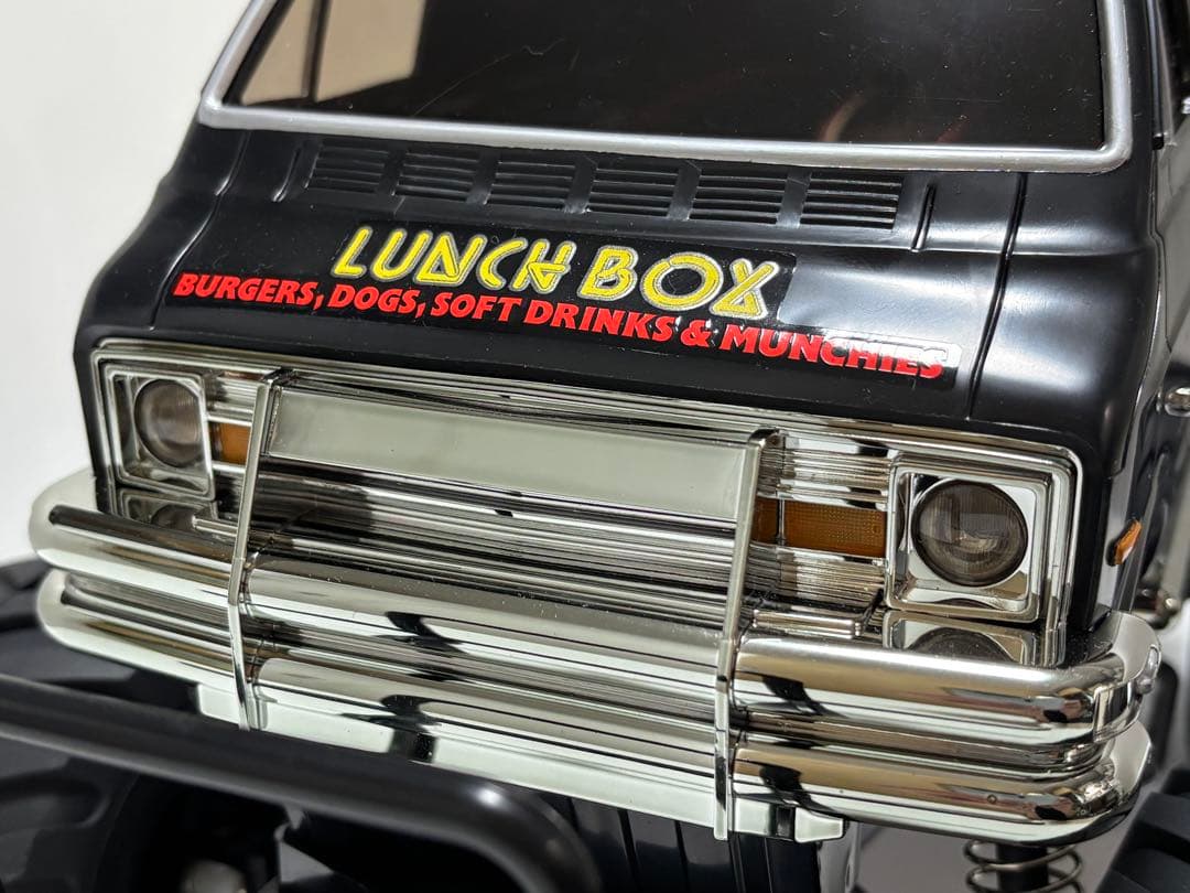 タミヤ ランチボックス BKエディションボディー＆タイヤホイール