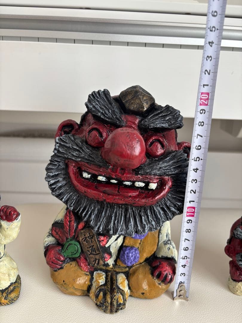 セトクラフト(瀬戸クラフト) 天狗　置物　3体セット