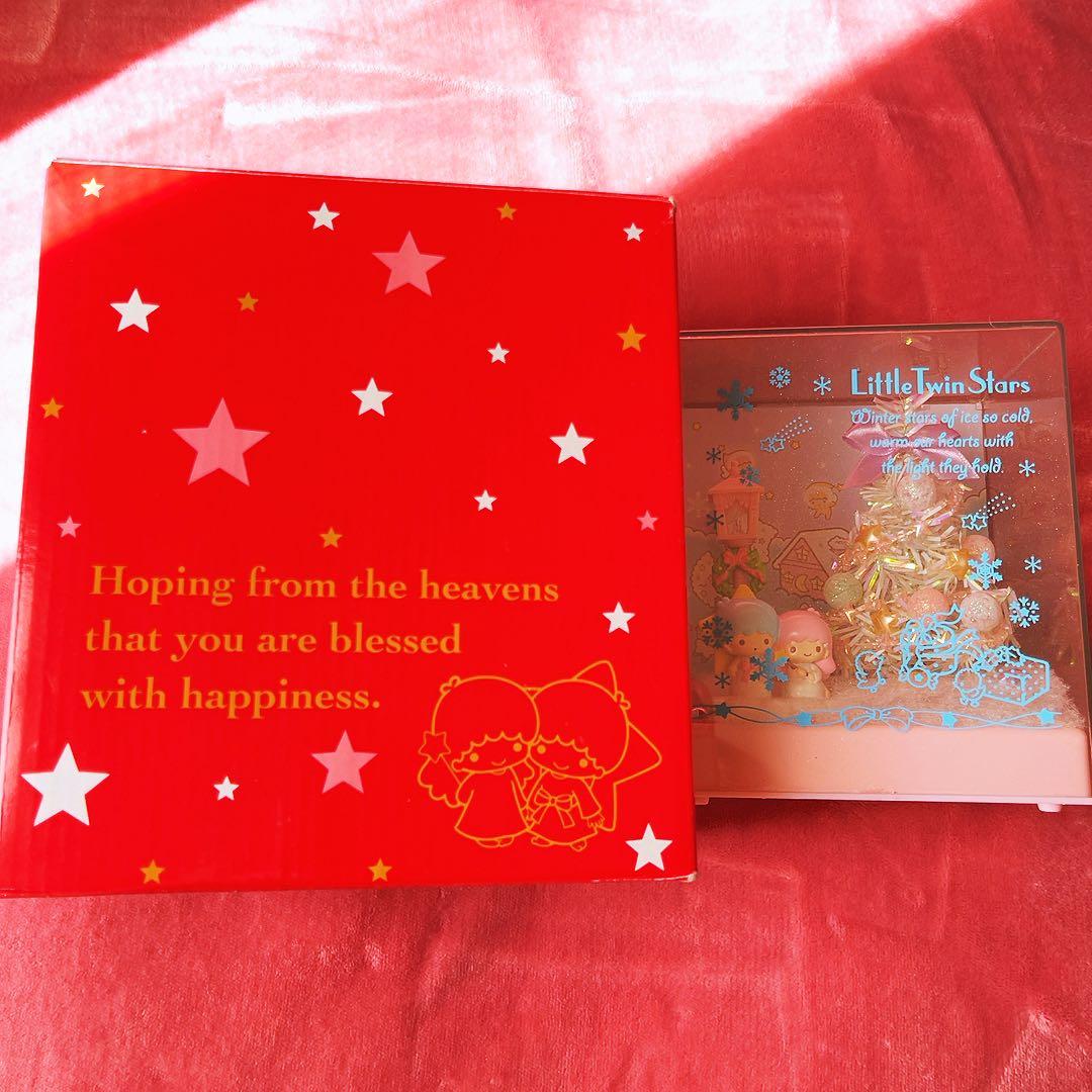 希少レア　キキララ　ジオラマボックスツリー　2012年製 サンリオ　クリスマス