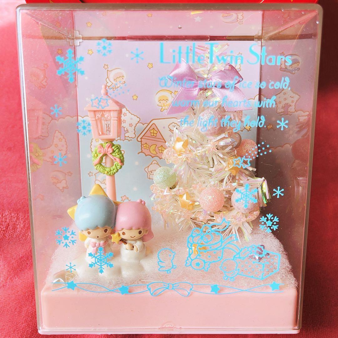 希少レア　キキララ　ジオラマボックスツリー　2012年製 サンリオ　クリスマス