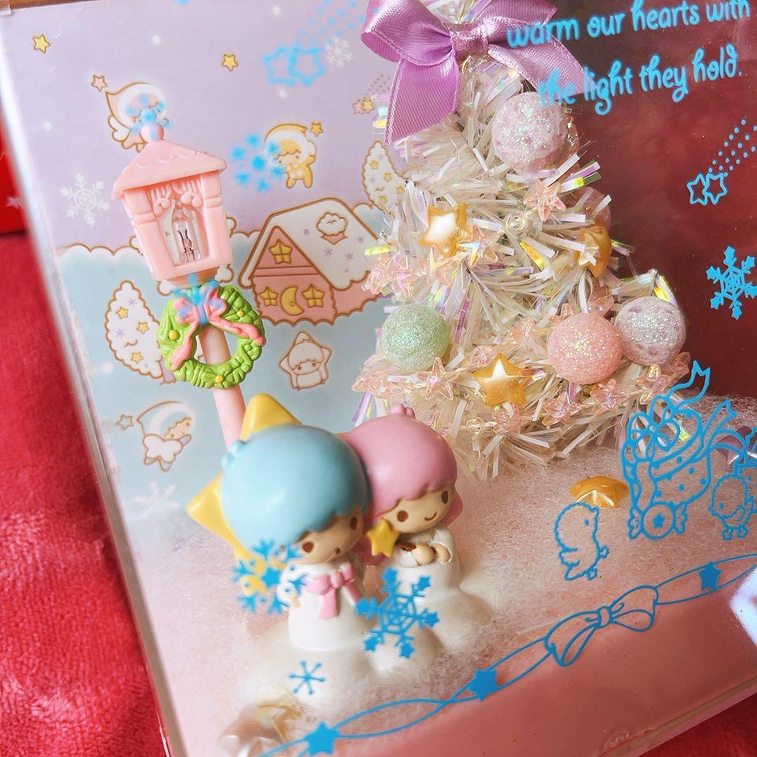 希少レア　キキララ　ジオラマボックスツリー　2012年製 サンリオ　クリスマス