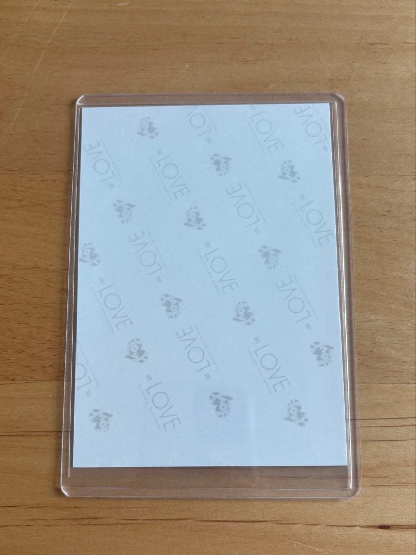 ＝LOVE イコラブ劇薬中毒　生写真　諸橋沙夏　ヨリ　直筆